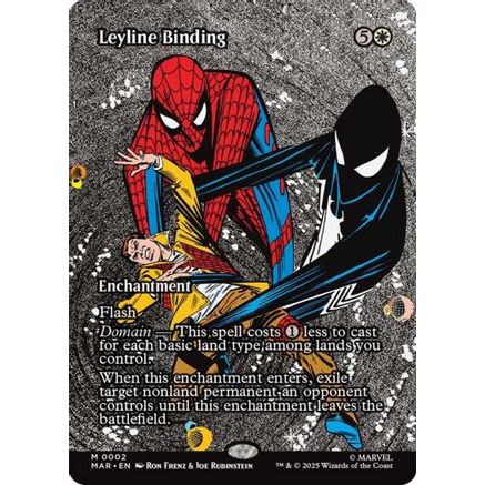 Leyline Binding (Borderless) (MAR-002) - Marvel Eternal-Legal