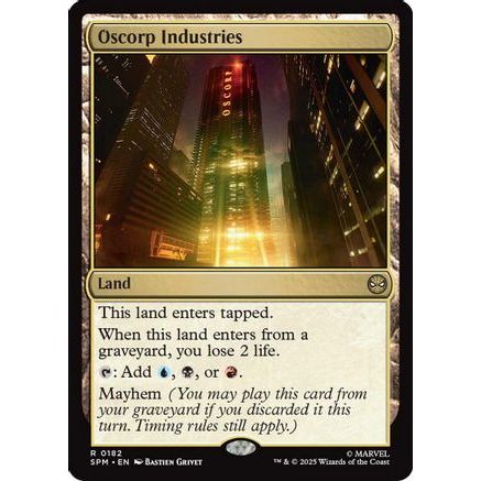 Oscorp Industries (SPM-182) - Marvel's Spider-Man Foil