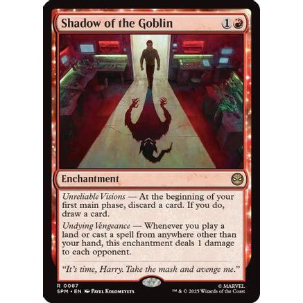 Shadow of the Goblin (SPM-087) - Marvel's Spider-Man Foil
