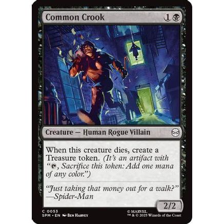 Common Crook (SPM-053) - Marvel's Spider-Man Foil