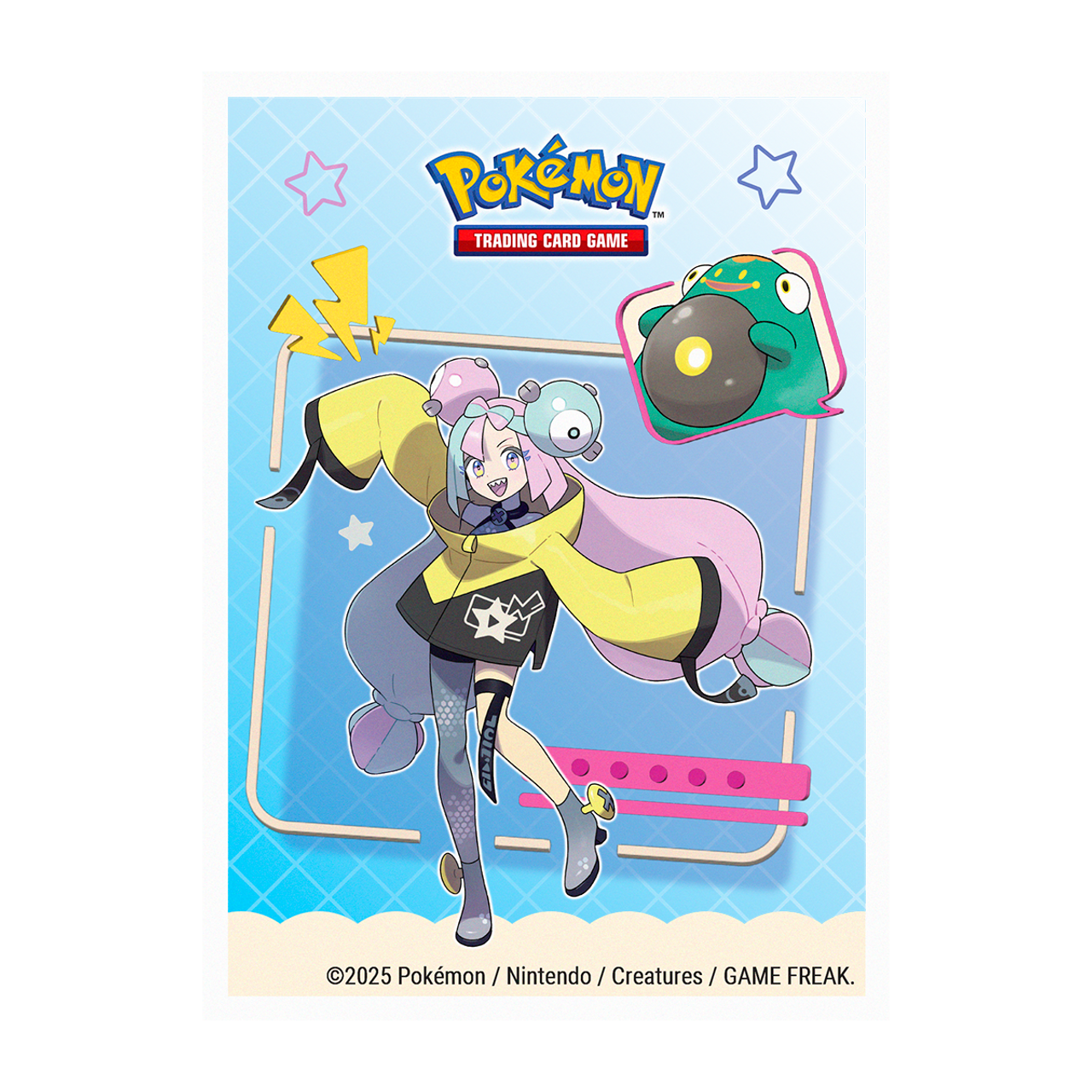 Iono and Bellibolt 65ct Deck Protector Sleeves for Pokémon