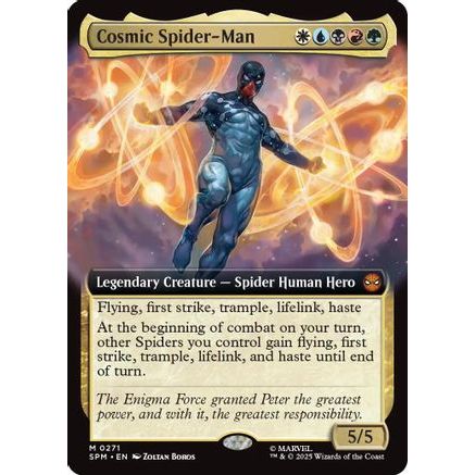 Cosmic Spider-Man (Extended Art) (SPM-271) - Marvel's Spider-Man Foil