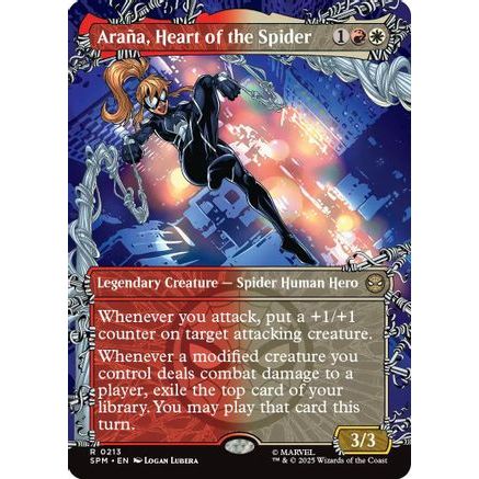 Arana, Heart of the Spider (Borderless) (SPM-213) - Marvel's Spider-Man