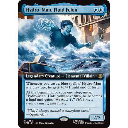 Hydro-Man, Fluid Felon (Extended Art) (SPM-250) - Marvel's Spider-Man