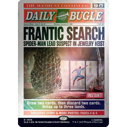 Frantic Search (1996) (Rainbow Foil) (SLD-1996) - Secret Lair Drop Series Foil