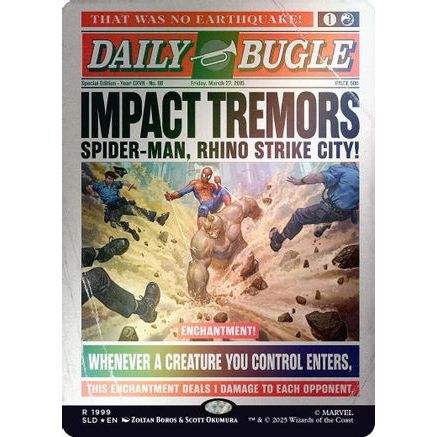 Impact Tremors (1999) (Rainbow Foil) (SLD-1999) - Secret Lair Drop Series Foil
