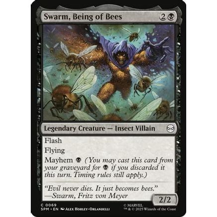 Swarm, Being of Bees (SPM-069) - Marvel's Spider-Man Foil
