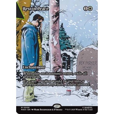 Rest in Peace (Borderless) (MAR-006) - Marvel Eternal-Legal Foil