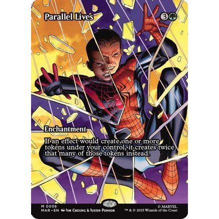 Parallel Lives (Borderless) (MAR-036) - Marvel Eternal-Legal