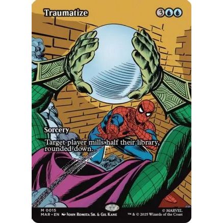 Traumatize (Borderless) (MAR-015) - Marvel Eternal-Legal Foil