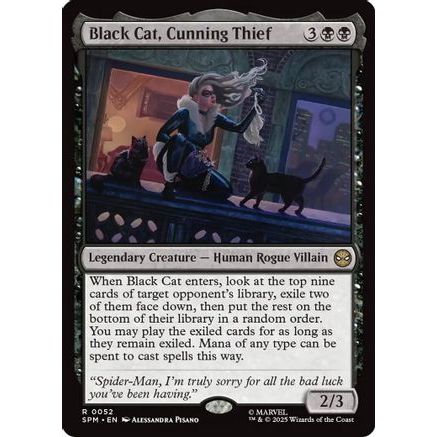 Black Cat, Cunning Thief (SPM-052) - Marvel's Spider-Man