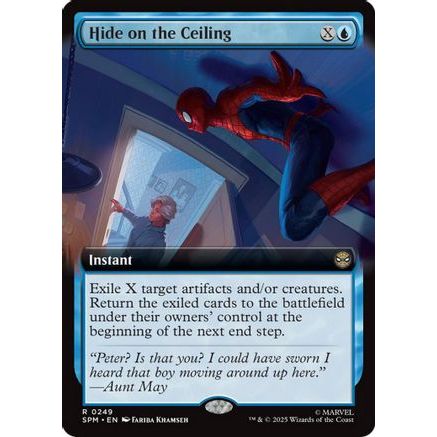 Hide on the Ceiling (Extended Art) (SPM-249) - Marvel's Spider-Man Foil