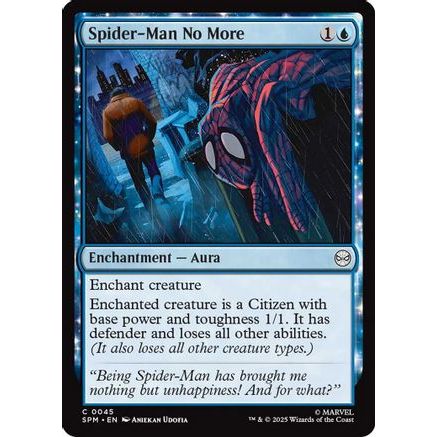 Spider-Man No More (SPM-045) - Marvel's Spider-Man