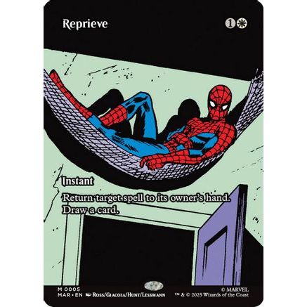Reprieve (Borderless) (MAR-005) - Marvel Eternal-Legal