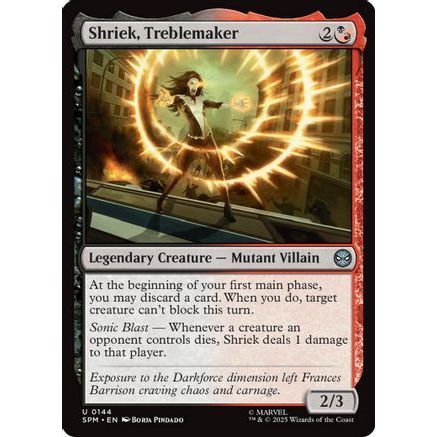 Shriek, Treblemaker (SPM-144) - Marvel's Spider-Man Foil
