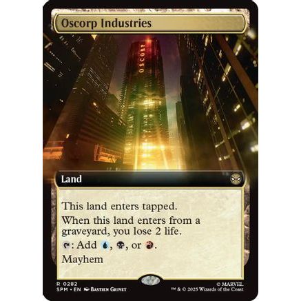 Oscorp Industries (Extended Art) (SPM-282) - Marvel's Spider-Man