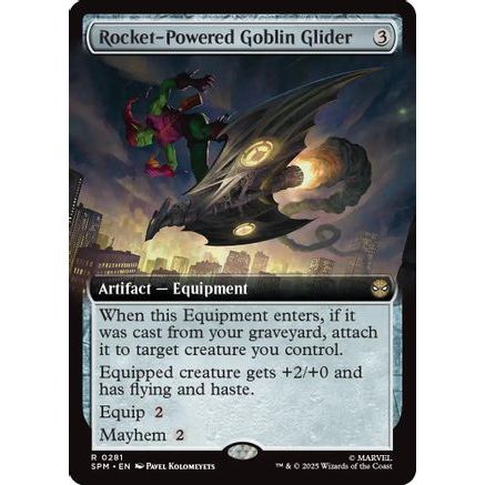 Rocket-Powered Goblin Glider (Extended Art) (SPM-281) - Marvel's Spider-Man