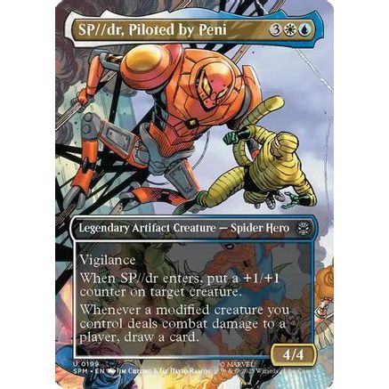 SP//dr, Piloted by Peni (Borderless) (SPM-199) - Marvel's Spider-Man Foil