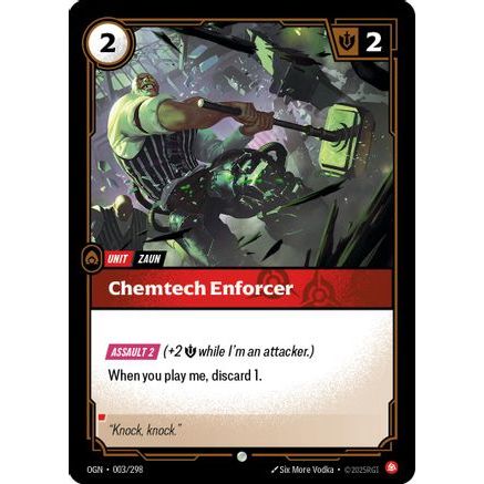 Chemtech Enforcer (003/298) - Origins Foil