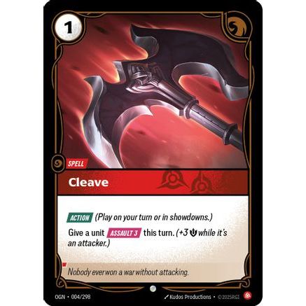 Cleave (004/298) - Origins