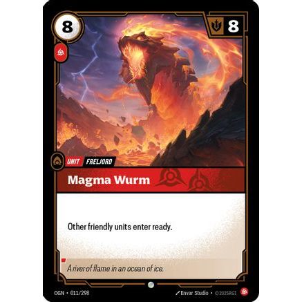 Magma Wurm (011/298) - Origins Foil