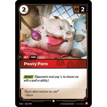 Pouty Poro (013/298) - Origins Foil
