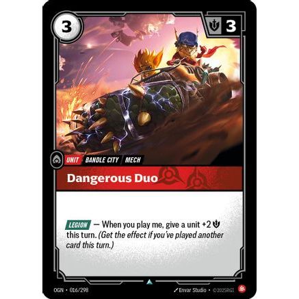 Dangerous Duo (016/298) - Origins Foil