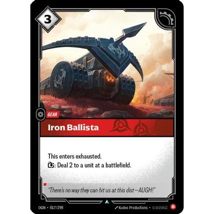 Iron Ballista (017/298) - Origins