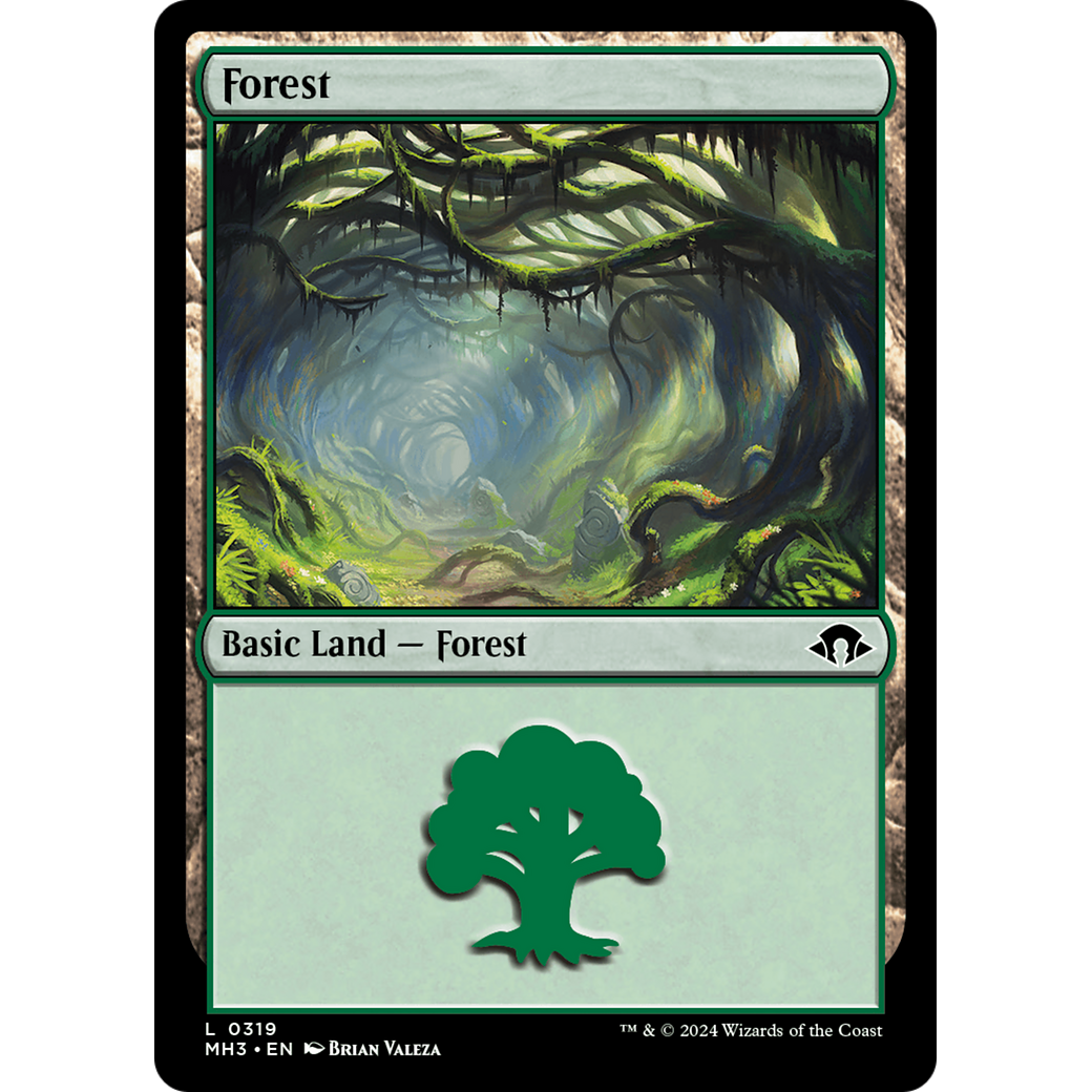 Forest (MH3-319) - Modern Horizons 3 Foil