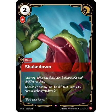 Shakedown (033/298) - Origins Foil
