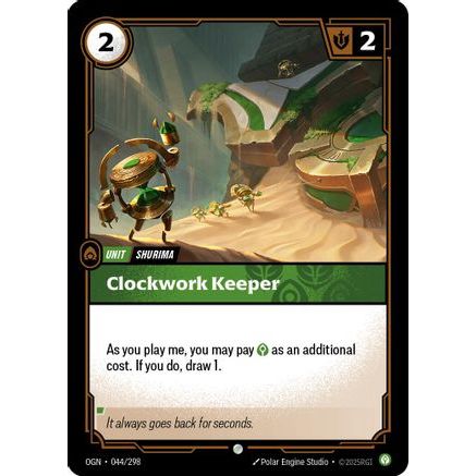 Clockwork Keeper (044/298) - Origins