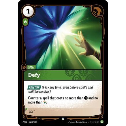 Defy (045/298) - Origins