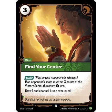 Find Your Center (047/298) - Origins Foil