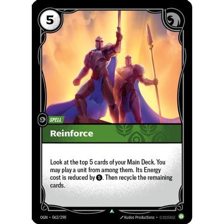 Reinforce (062/298) - Origins Foil