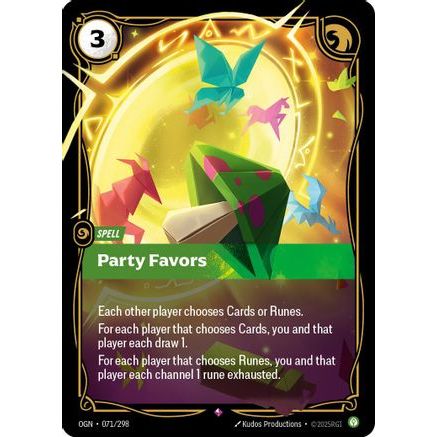 Party Favors (071/298) - Origins Foil