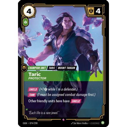 Taric - Protector (074/298) - Origins Foil