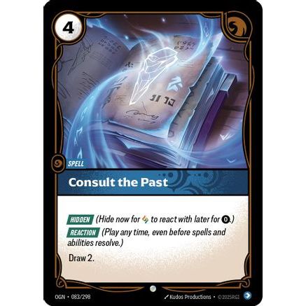 Consult the Past (083/298) - Origins Foil