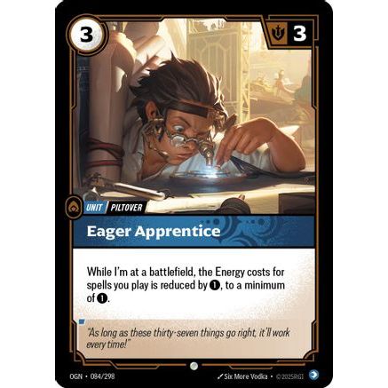 Eager Apprentice (084/298) - Origins Foil