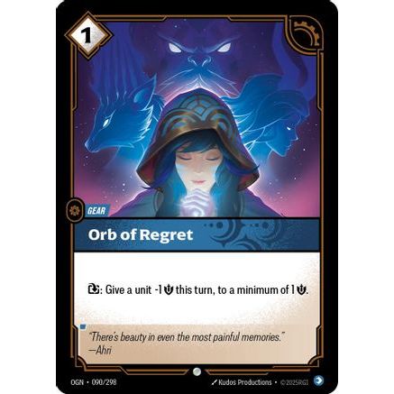 Orb of Regret (090/298) - Origins Foil