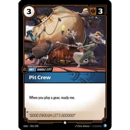 Pit Crew (091/298) - Origins