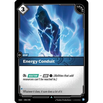 Energy Conduit (098/298) - Origins Foil