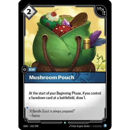 Mushroom Pouch (101/298) - Origins Foil