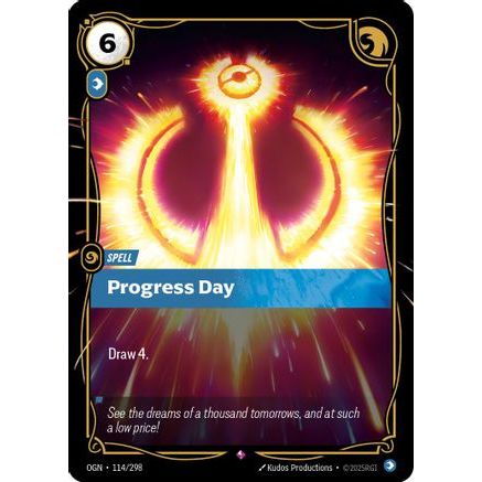 Progress Day (114/298) - Origins Foil