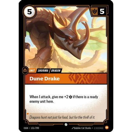 Dune Drake (131/298) - Origins