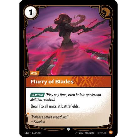 Flurry of Blades (133/298) - Origins