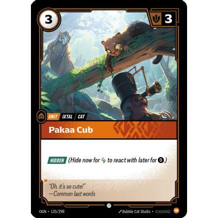Pakaa Cub (135/298) - Origins Foil
