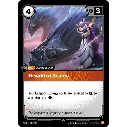 Herald of Scales (140/298) - Origins