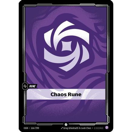 Chaos Rune (166/298) - Origins Foil