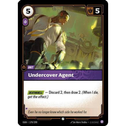 Undercover Agent (178/298) - Origins