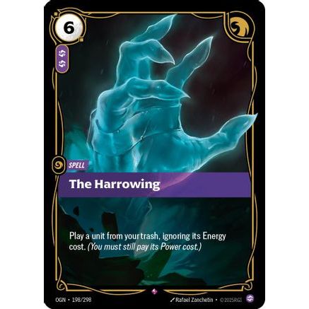 The Harrowing (198/298) - Origins Foil